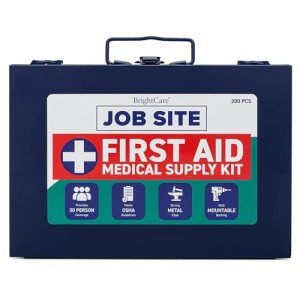 Heavy Duty First Aid Kit - OSHA Compliant 200 Pieces