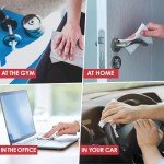 Alcohol-Free Antibacterial Hand Sanitizing Wipes - 80ct