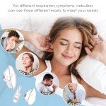 USB Rechargeable Portable Ultrasonic Nebulizer for All Ages