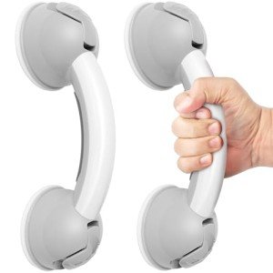 Bathroom Safety Grab Bars with Suction Cup Handles