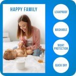 Washable Waterproof Bed Pads - 34" x 36" (4 Pack)