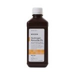 McKesson Hydrogen Peroxide 3%, 16 oz, 12 Pack