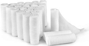 D&H 24 Pack Gauze Bandage Rolls - 2"x4.1 Yards