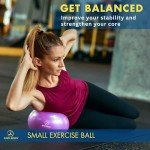 9-Inch Pilates Ball for Exercise and Therapy