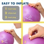 9-Inch Pilates Ball for Exercise and Therapy