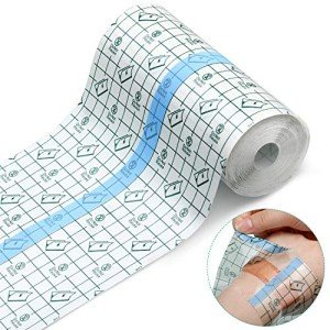 Waterproof Transparent Adhesive Bandage Tape (6"x5.47")