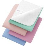 Reusable Incontinence Bed Pads - 4 Pack