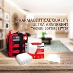 Everlit Extra-Thick Sterile Gauze Pads, 150 Pack