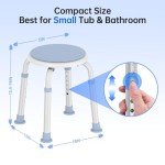 Rotating Shower Chair for Easy Bathtub Access