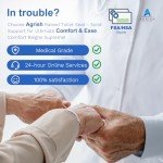 Adjustable Raised Toilet Seat with Safety Handles