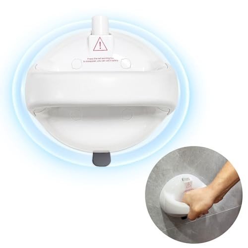 Hertzborn Strong Suction Shower Grab Bar - 418 lbs