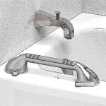 AmeriLuck 16.5" Suction Grab Bar Set (2)