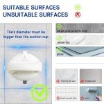 Hertzborn Strong Suction Shower Grab Bar - 418 lbs