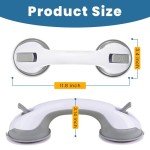 Shower Grab Bars Set of 2 for Safety