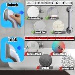 2 Pack Shower Grab Bars for Seniors 16 Inch