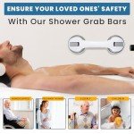 Shower Grab Bars Set of 2 for Safety