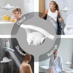 Suction Grab Bars for Bathroom Safety - 2 Pack