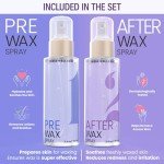 Tress Wellness Pre-Wax Cleanser & After-Wax Oil