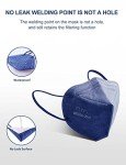 HUHETA KN95 60-Pack Breathable Face Masks