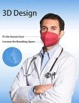 HUHETA KN95 60-Pack Breathable Face Masks