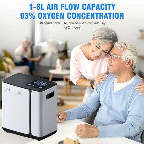 Portable Oxygen Concentrator 1-8L for Home Use