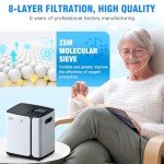Portable Oxygen Concentrator 1-8L for Home Use