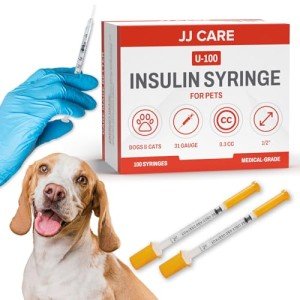 Insulin Syringes for Pets - Pack of 100