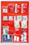 UniShield Large 4-Shelf Metal First Aid Cabinet