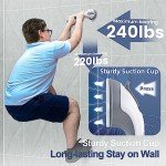 Heavy Duty Suction Grab Bars for Bathrooms – 2 Pack