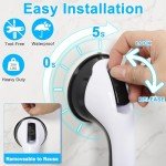 Suction Shower Grab Bars for Seniors - 2 Pack