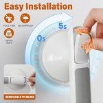 Suction Grab Bars for Bathtubs and Showers - 2 Pack