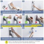 Heavy Duty Suction Grab Bars for Bathrooms – 2 Pack