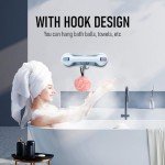 Bathroom Grab Bars with Suction Cups, 2 Pack