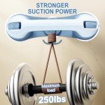 Bathroom Grab Bars with Suction Cups, 2 Pack