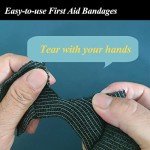 Black Self-Adhesive Cohesive Bandage Wrap - 2 Inch