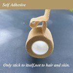 Black Self-Adhesive Cohesive Bandage Wrap - 2 Inch