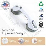 Suction Grab Bars for Safe Showers and Baths