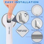 16-Inch Shower Grab Bars for Seniors (2-Pack)