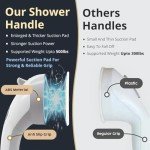 Suction Grab Bars for Safe Showers and Baths