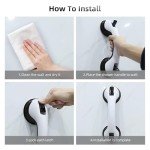 2 Pack 12 Inch Suction Cup Grab Bars