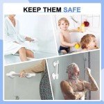 2-Pack Suction Grab Bars for Seniors’ Safety