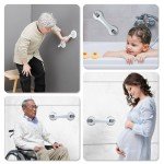 12-Inch Suction Grab Bars for Bath & Shower