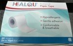 HEALQU Medical Paper Tape - 12 Rolls, 1"x10yd