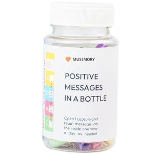 50 Positive Message Bottles for Stress Relief