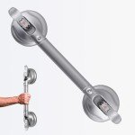 Heavy Duty Suction Shower Grab Bar for Safety