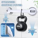 Shower Grab Bars, 16 Inch Strong Suction, 2 Pack