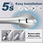 Daren Suction Grab Bars for Bathroom Safety 2 PCS