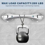 Daren Suction Grab Bars for Bathroom Safety 2 PCS