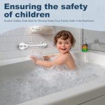 Daren Suction Grab Bars for Bathroom Safety 2 PCS