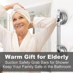Heavy Duty Suction Shower Grab Bar for Safety